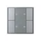 Минифото #4 товара INTELLIGENT ARLIGHT Кнопочная панель DALI-201-23-1G-4SC-IN Silver (BUS, Frame) (IARL, IP20 Металл, 3 года)
