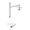Минифото #6 товара Светильник SP-CAMPANA-WALL-L1450-9W Warm3000 (BK, 130 deg, 230V, TELESCOPIC) (Arlight, IP20 Металл, 5 лет)