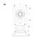 Минифото #3 товара Светильник MS-VORTEX-BUILT-S117x117-20W Warm3000 (WH-WH, 40 deg, 230V) (Arlight, IP20 Металл, 5 лет)