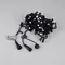Минифото #3 товара Светодиодная гирлянда ARD-STRING-CLASSIC-10000-BLACK-100LED-MILK-FLASH Warm (230V, 7W) (Ardecoled, IP65)