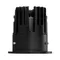 Минифото #2 товара Светильник встраиваемый DL-VEILA-R63-8W Warm3000 (Черный RAL9005, A44x46 deg, 230V) (Arlight, IP20 Металл, 5 лет)
