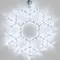 Минифото #4 товара Фигура ARD-SNOWFLAKE-M7-450x375-108LED White (230V, 6.5W) (Ardecoled, IP65)