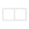 Минифото #3 товара Рамка пластиковая FRM-NOBE-SFPL-2-WH (Arlight, -)